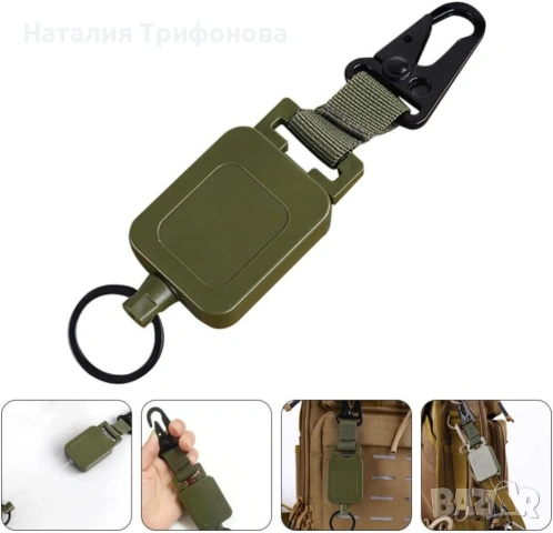 Рибарско йо-йо с карабинер, снимка 3 - Такъми - 54179518