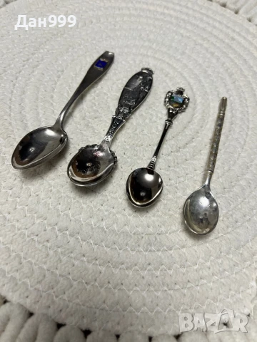 Посребрени колекционерски лъжички, снимка 2 - Колекции - 50896273