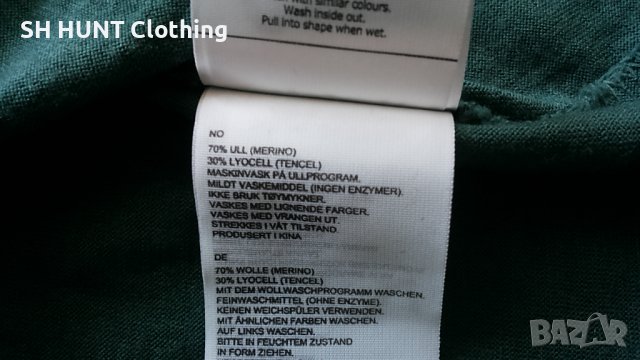 Bergans of NORWAY LYSEBU WOOL HENLEY 70% Merino Wool 30% Lyocell размер XL Термо блуза - 259, снимка 14 - Блузи - 39581454
