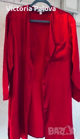 Луксозно кимоно/халат ( Loungewear )от 100% гладка коприна премиум качество , снимка 2 - Други - 54165104