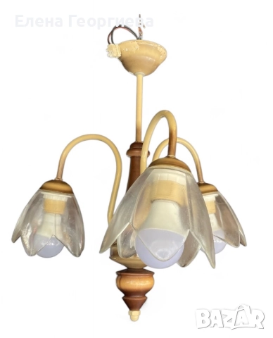 Класически полилей за таван., снимка 7 - Лампи за таван - 52119313