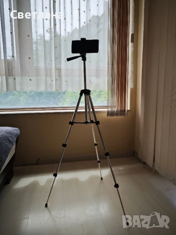 Телескопичен статив, снимка 2 - Чанти, стативи, аксесоари - 50475028