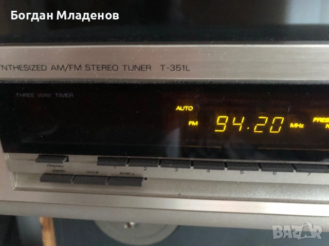 Luxman T351L, снимка 4 - Ресийвъри, усилватели, смесителни пултове - 53927742