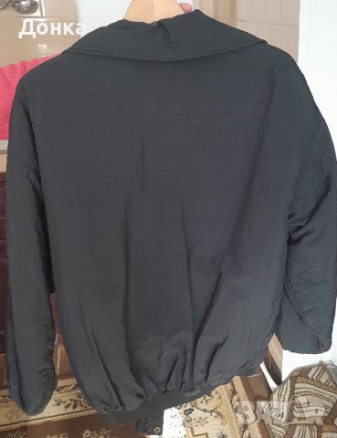 Мъжко черно яке, снимка 2 - Якета - 42756844