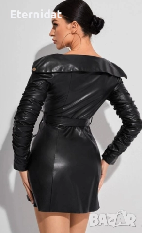 Кожена рокля или сако , снимка 4 - Рокли - 52062006