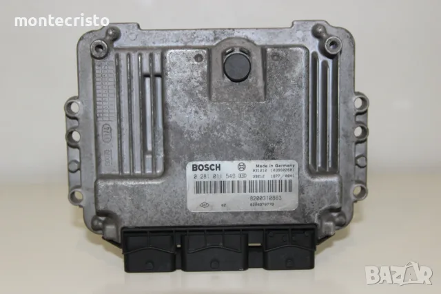 0 281 011 549 / 0281011549 / 8200310863 Моторен компютър Renault Megane II (2002-2008г.)