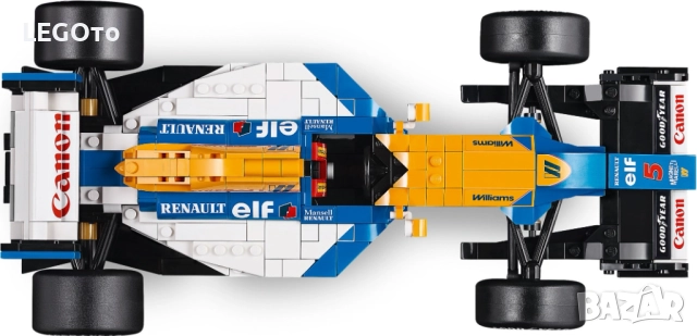 НОВО ЛЕГО 10353 Икони - Williams Racing FW14B и Nigel Mansell LEGO 10353 Icons - Williams Racing FW1, снимка 2 - Конструктори - 52584725