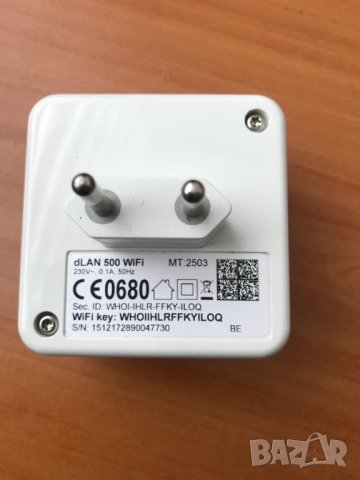 Devolo dLAN 500 WiFi MT-2503, снимка 2 - Мрежови адаптери - 42821586