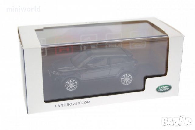 Range Rover Evoque 3-Door Facelift 2016 - мащаб 1:43 на IXO моделът е нов в PCV дисплей-кейс, снимка 11 - Колекции - 37949933