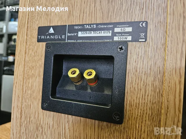 Тонколони Triangle Talys (Chêne clair) – Френска изящност и динамичен звук, 100W, снимка 11 - Тонколони - 55924938