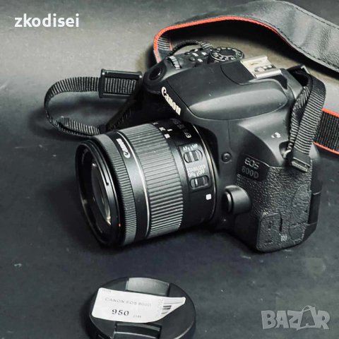 Фотоапарат Canon EOS 800D, снимка 4 - Фотоапарати - 42273116