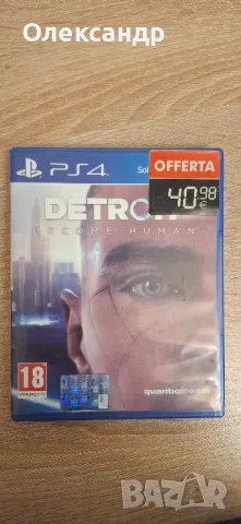 Detroit Become A Human - Диск за PlayStation 4, снимка 1