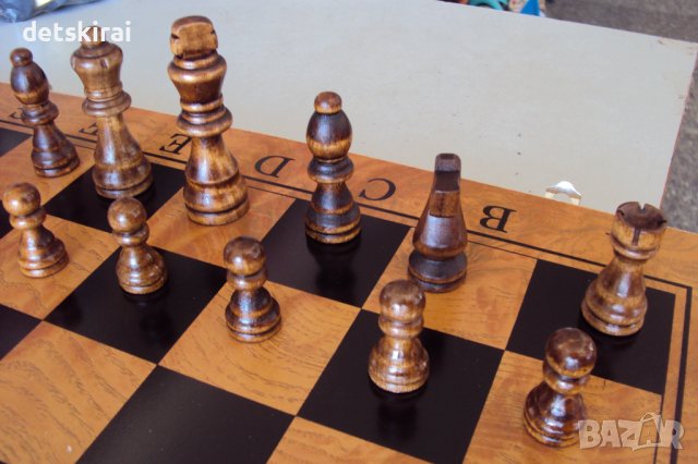 Дървен шах и табла - 3 размера, снимка 4 - Шах и табла - 26947877