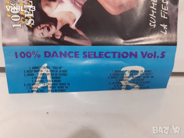100% DANCE SELECTION vol.5, снимка 2 - Аудио касети - 35005919
