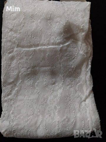 38/40 Бял чорапогащник от еластична дантела , снимка 5 - Бельо - 53068879