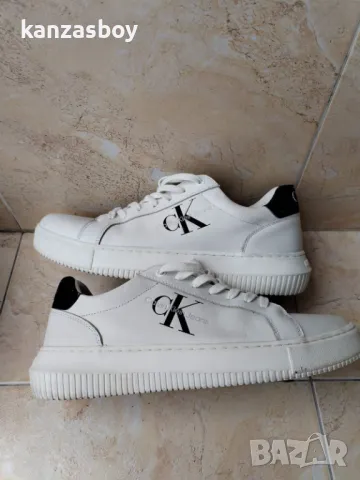 Calvin Klein Jeans Chunky Cupsole Monologo - страхотни мъжки кецове 42-номер, снимка 3 - Кецове - 49910224