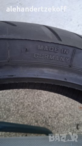 Мотоциклетна гума предна Pirelli Diablo 120/70 ZR17 (58W) M/C, снимка 7 - Гуми и джанти - 38186372