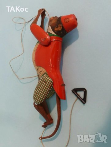 Механична ламаринена играчка LEHMANN - Tom 700, снимка 3 - Колекции - 39703672