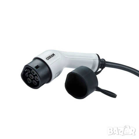 Кабел Osram за зарядно на електромобил с 7 пина тип 2 към тип 2 480V, 32A, 22KW, снимка 3 - Аксесоари и консумативи - 51057173