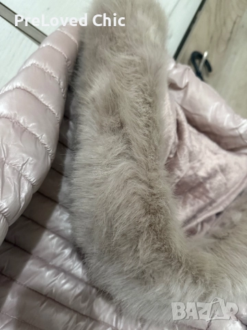 Розово зимно яке , снимка 7 - Якета - 51624000