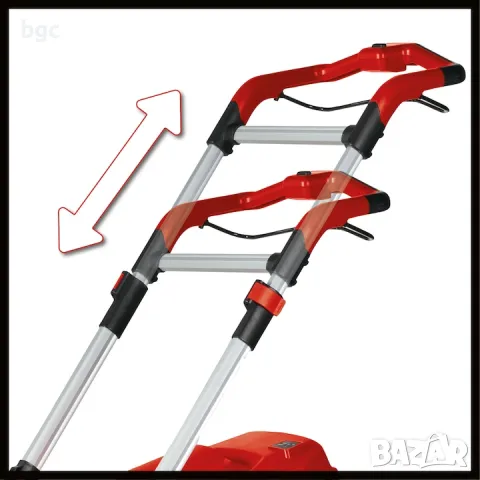  Електрическа косачка за трева Einhell PXC RASARRO 36/42 36v 5.0Ah Безчетков мотор, Ширина на рязан, снимка 4 - Градинска техника - 50359970