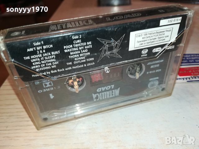 METALLICA ORIGINAL TAPE 2510231553, снимка 7 - Аудио касети - 42717698