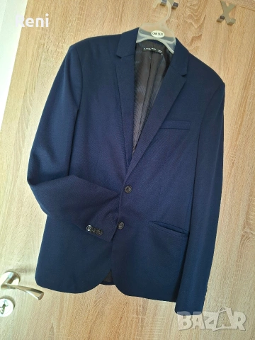 Мъжко сако ZARA, slim fit, M номер, снимка 4 - Сака - 54163604