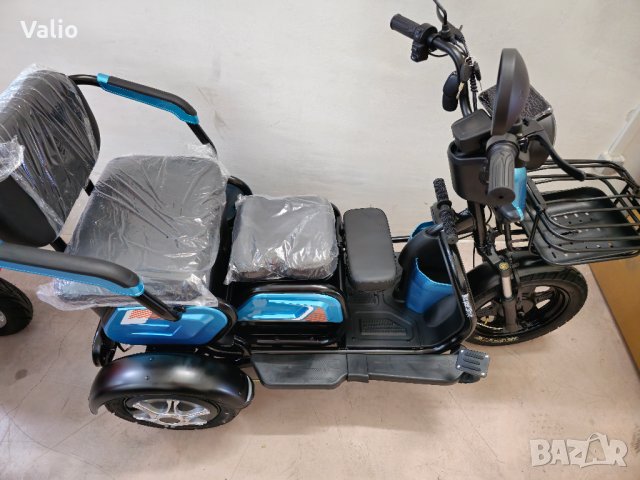 Триколка електрическа високопроходима 2000w/60v/25ah, снимка 3 - Мотоциклети и мототехника - 42557824