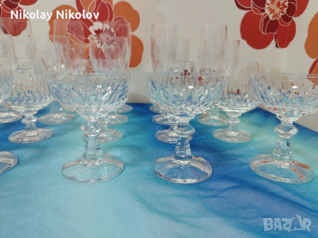 К-т кристални чаши НОВО, снимка 8 - Чаши - 53144669