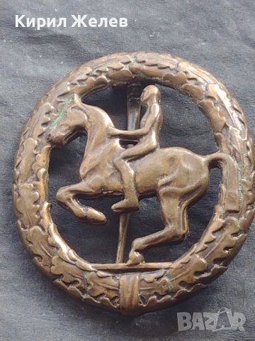 Стара рядка бронзова значка кокарда за КОЛЕКЦИОНЕРИ 39630, снимка 5 - Колекции - 42754563