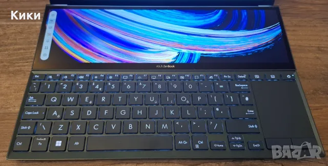 Asus ZenBook Duo | i7 1195G7 | 16 GB | 512 SSD | Като Нов, снимка 2 - Лаптопи за работа - 55752608