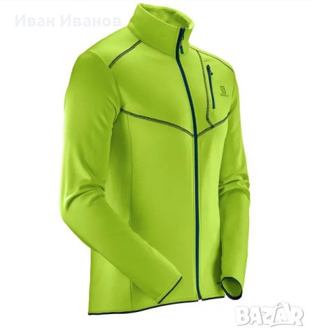 SALOMON DISCOVERY FZ ACID LIME 18  размер Л , снимка 3 - Спортни дрехи, екипи - 40431499