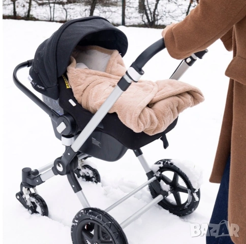 Бебешко одеяло за количка/кошче , снимка 2 - Други - 53048887