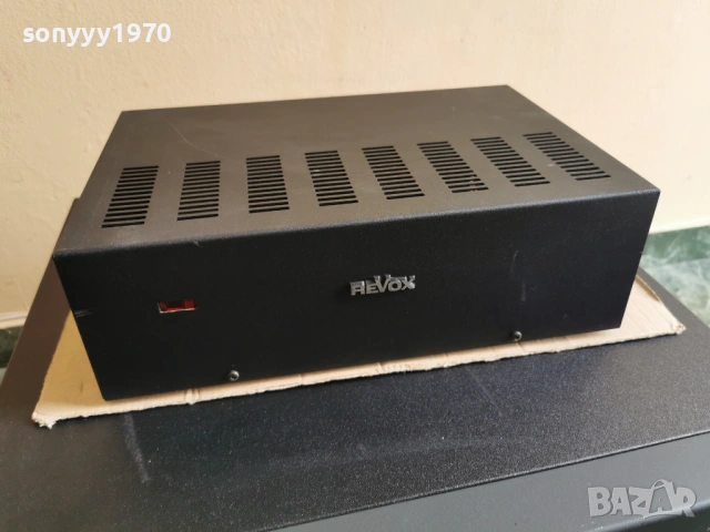 REVOX V 219 STEREO AMPLIFIER-MADE IN GERMANY-ВНОС SWISS 2801261904, снимка 5 - Ресийвъри, усилватели, смесителни пултове - 53261293