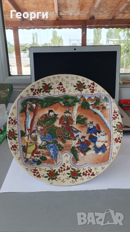 Красива антикварна чиния, снимка 1 - Антикварни и старинни предмети - 38180319