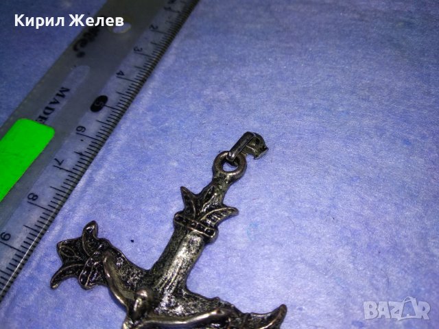 НЕОГОТИЧЕСКИ МЕТАЛЕН ЛАКИРАН СРЕБРИСТ АРТ КРЪСТ РАЗПЯТИЕ 37694, снимка 8 - Колиета, медальони, синджири - 40684975