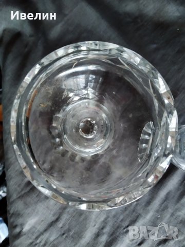 две чаши,бокали от кристал, снимка 3 - Антикварни и старинни предмети - 29579369