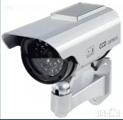 Охранителна камера с LED червен индикатор - бутафорна (фалшива), снимка 3 - HD камери - 29567720