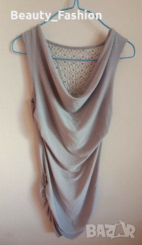 Дамска рокля сива