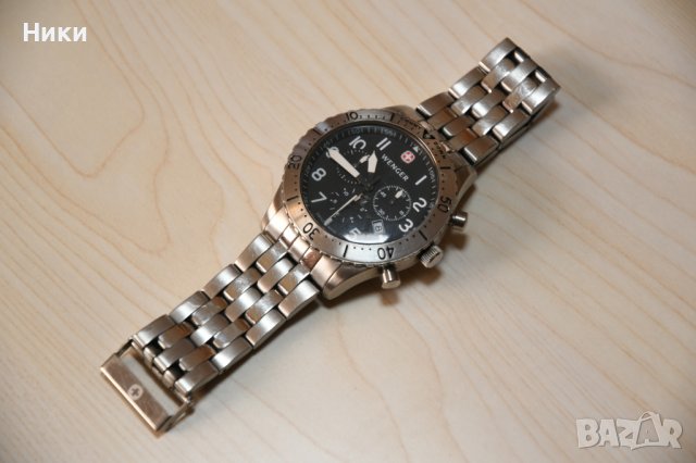 Продавам швейцарски часовник WENGER хронометър, снимка 3 - Мъжки - 39626160