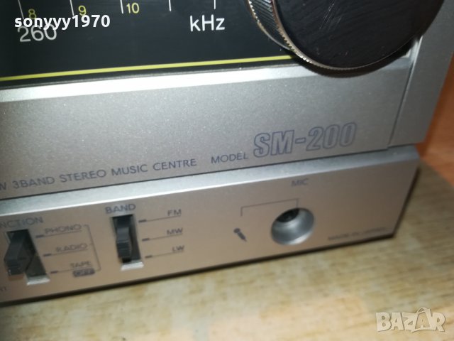 toshiba sm-200 made in japan-внос sweden 0911201734, снимка 12 - Ресийвъри, усилватели, смесителни пултове - 30729848