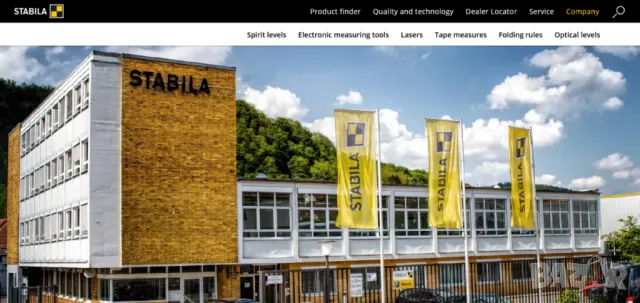 STABILA Оригинален Професионален Германски НИВЕЛИР 60 см 24" Алуминиев Нивел Либела Tерзия БАРТЕР, снимка 3 - Измервателни инструменти - 50158597