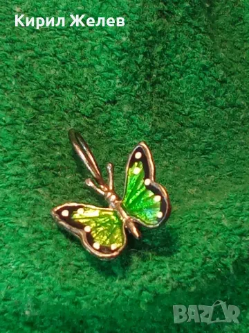 ПРЕКРАСНА ФИГУРАЛНА ЕМАЙЛИРАНА СРЕБЪРНА ОБЕЦА ПЕПЕРУДА СРЕБРО 925 ФИНА РЪЧНА АРТ ИЗРАБОТКА 49615, снимка 15 - Обеци - 49071106