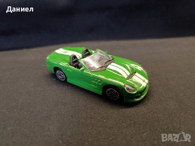 Количка Burago Shelby series one, снимка 2 - Колекции - 52021437