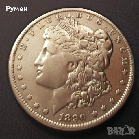 1 Dollar 1890 г-O-Usa.Сребро!