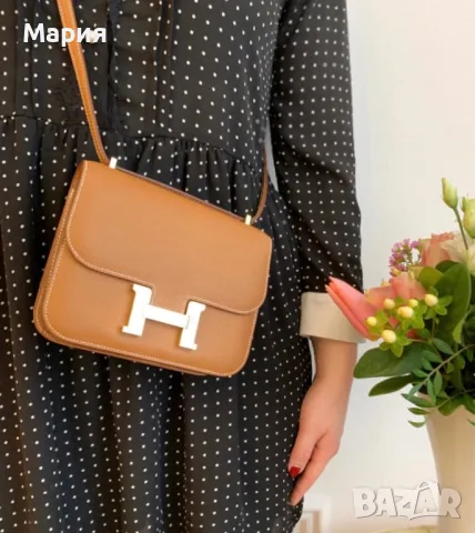 Нова чанта “Констанце/Constance” Хермес/Hermes от естествена кожа , снимка 1