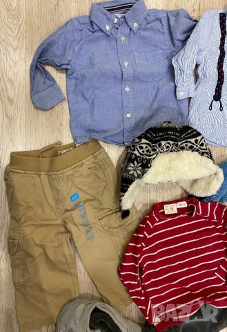 Нов комплект есен/зима за момче 12м, снимка 6 - Комплекти за бебе - 29821391