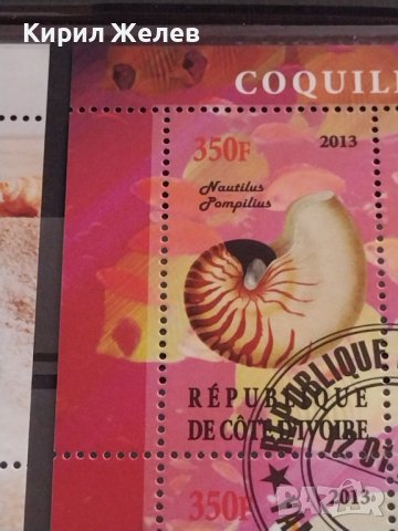 ПОЩЕНСКИ МАРКИ серия МОРСКИ МИДИ поща КОНГО - МИДИ,РАКОВИНИ поща КОТ д ИВОАР 36840, снимка 9 - Филателия - 39915411