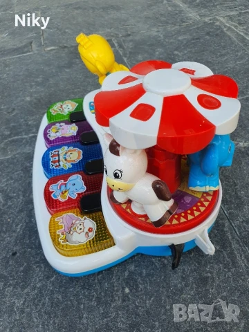 Интерактивна детска играчка-пиано , снимка 4 - Музикални играчки - 51378181