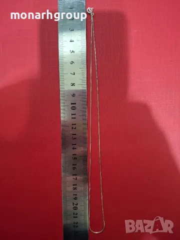 Сребърна верижка, снимка 6 - Колиета, медальони, синджири - 49591595